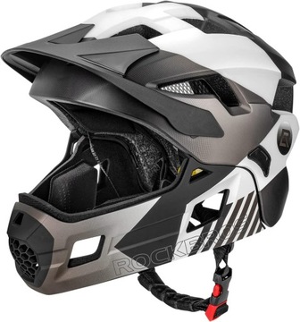 ROCKBROS kask dziecięcy zdejmowan osłona szczęki M