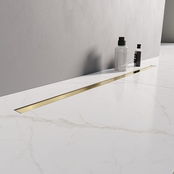 New Trendy Odpływ VISIO SLIM GOLD 70 cm OL-0072