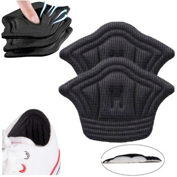 PIANKOWE ZAPIĘTKI DO DUŻYCH BUTÓW WKLEJANE WKŁADKI OBTARCIA PIĘTY unisex