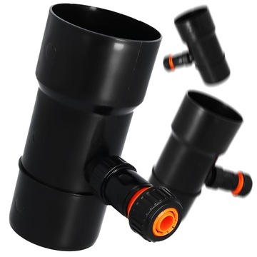 УЛОВИТЕЛЬ ДОЖДЕВОЙ ВОДЫ 90 ММ СБОРНИК ДОЖДЕВОЙ ВОДЫ ЖЕЛОБ ВОССТАНОВЛЕНИЯ ЧЕРНЫЙ X5