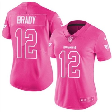 Damska koszulka Camisa Tampa Bay Buccaneers 2023 Tom Brady, amerykańskie koszulki