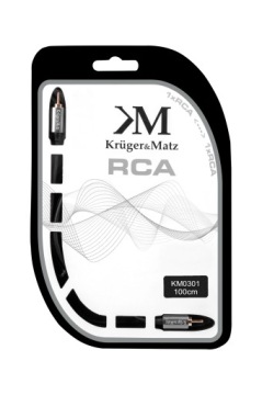 Kruger&Matz RCA кабель 100 см