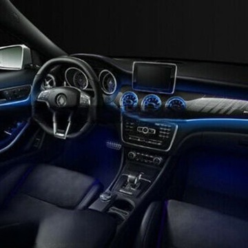 12 BARVA OSVĚTLENÍ OKOLI NA DVEŘÍCH DEKORACE MERCEDES BENZÍN W117 CLA 14-19