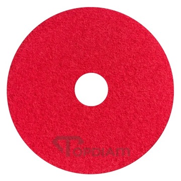 PAD MASZYNOWY TOPDIAM 16 CALI 406 MM CZERWONY