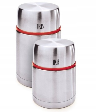 MARKOWY TERMOS OBIADOWY POJEMNIK ŻYWNOŚĆ ZUPĘ 750 ml INOX TRZYMA DO 9h IR