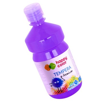 HAPPY COLOR FARBA TEMPERA PREMIUM FIOLETOWA LAWENDOWA 500ml