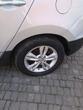 KOLA HLINÍK 17'' HYUNDAI IX35 KOMPLET 2011 ROK