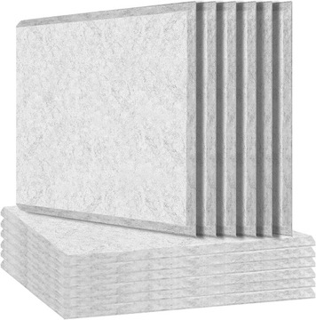 PANELE AKUSTYCZNE JASNE 40x30x9mm 12X GRUBE JASNE
