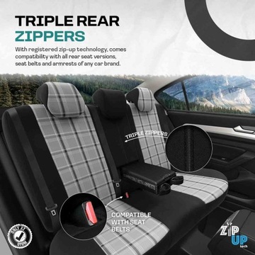 НАБОР ЧЕХОВ АВТОМОБИЛЬНЫХ СИДЕНИЙ OTOM GTI 811 3-ZIP