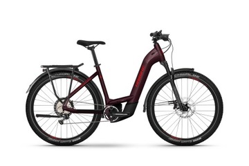 Rower elektryczny Haibike Trekking 11 Low tuscan/neon red 2024 - M (50 cm)