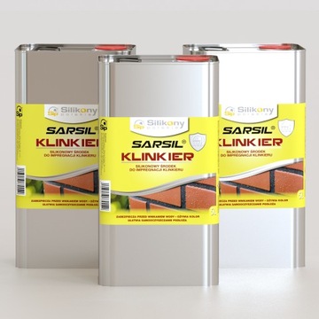 SARSIL klinkier - impregnat do klinkieru cegły 5 L