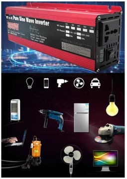 Автомобильный преобразователь 12 В 230 В 2200 Вт СИНУСНЫЙ ТОК