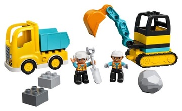 LEGO DUPLO Экскаватор и грузовик 10931+ Бульдозер 10930 Стройка ДЛЯ МАЛЬЧИКОВ 2