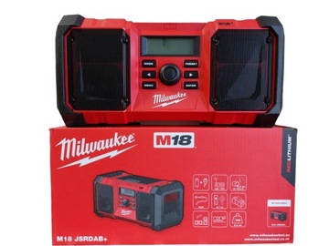 Milwaukee M18 JSR DAB+ Радиостанция для стройплощадки M18 230 В 4933451251 M18JSR-0