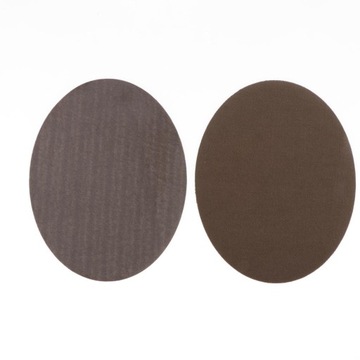 c/ 6 шт./ утюг на джинсовых заплатах для ремонта джинсов коричневого цвета