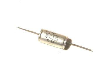Kondensator rosyjski 0,1uF 400V osiowy BMT-2 ZSRR