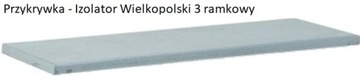 КРЫШКА для 3-рамочного изолятора WIELKOPOLSKI