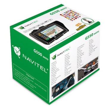 Navitel G550 MOTO мотоциклетная GPS навигация Европа для мотоцикла/мотоцикла