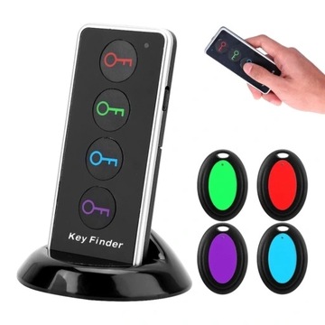 LOKALIZATOR KLUCZY BEZPRZEWODOWY KEYFINDER 4W1