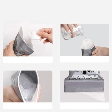 ПИСУССУАР ДЛЯ ВЗРОСЛЫХ ПОРТАТИВНЫЙ МУЖЧИНА ЖЕНЩИНА СУМКА ДЛЯ МОЧИ 700 МЛ 12 ШТ.