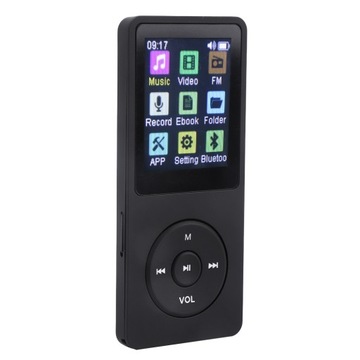 МУЗЫКАЛЬНЫЙ ПЛЕЕР MP3/AMV, РАДИО С BLUETOOTH, 16 ГБ, 1,8 ДЮЙМА