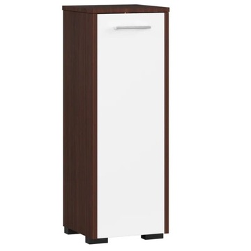 SZAFKA STOJĄCA FIN S30 1D WENGE / BIAŁA