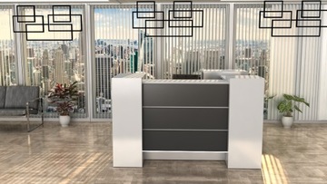 Стойка ресепшн R43 LED 200х150см с подсветкой