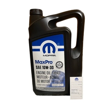 OLEJ MOPAR 10W30 5L JEEP CHYSLER DODGE SKLEP WAWA