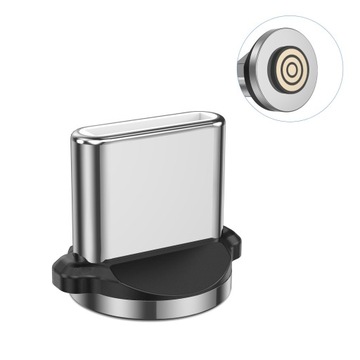 ПОВОРОТНЫЙ МАГНИТНЫЙ КАБЕЛЬ 2М БЫСТРАЯ ЗАРЯДКА 3А USB C PD CUB 60ВТ