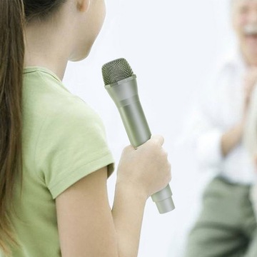 Пластиковый реквизит для микрофона ДЕТСКИЕ ИГРУШКИ БЕСПРОВОДНОЙ МИКРОФОН
