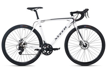 Rower GRAVEL KS CYCLING Biały - niekompletny TANIO RAMA 21