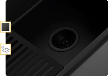 Сливное устройство Kernau KS-SS 1B Matt Black