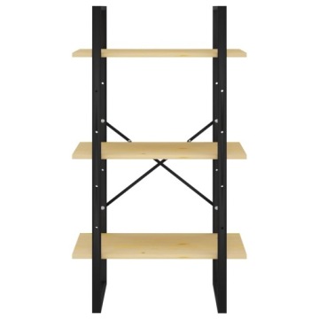 vidaXL Книжный шкаф 60x30x105 см Массив сосны
