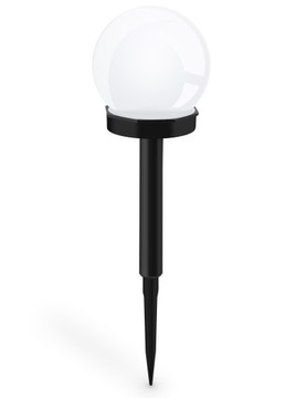 6x СВЕТОДИОДНАЯ СОЛНЕЧНАЯ САДОВАЯ ЛАМПА БЕЛЫЙ ШАР 10см