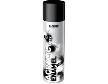 Spray Lakier Akrylowy 500 ml Czarny POŁ