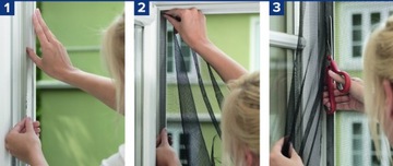 TESA 55671 СТАНДАРТНАЯ МОСКИТНАЯ СЕТКА 1,1 X 1,3 М, ЧЕРНАЯ