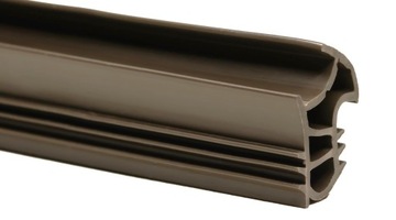 ПРОКЛАДКА НАРУЖНАЯ МЕТАЛЛИЧЕСКАЯ КОРОБКА ВХОДНОЙ ДВЕРИ КОРИЧНЕВЫЙ ПОРОГ 5 метров