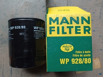 Mann-Filter WP 928/80 Filtr oleju