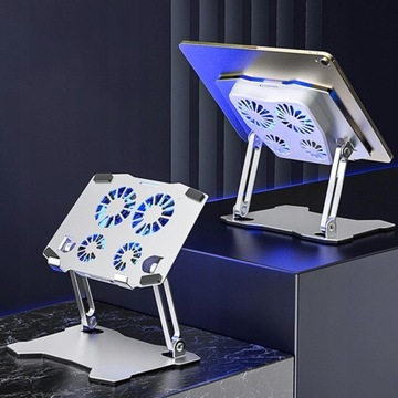 Складная алюминиевая подставка для ноутбука