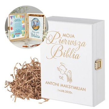 PREZENT NA ROCZEK BIBLIA DLA DZIECI PAMIĄTKA
