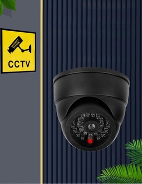 ФУНКЦИОНАЛЬНАЯ КАМЕРА CCTV КАМЕРА МИГАЮЩИЙ КУПОЛЬНЫЙ СВЕТОДИОД 3xAAA