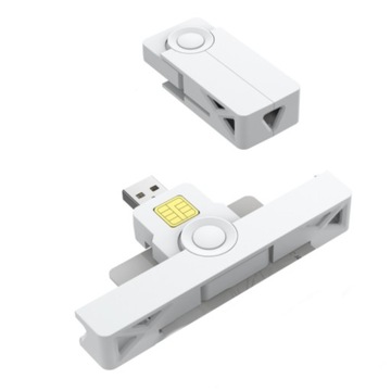 Czytnik Kart Kierowców | USB - A | Składak | + Brelok