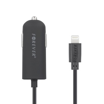 Ładowarka samochodowa Lightning Apple 2100 mA