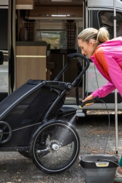 OC Складная аккумуляторная мойка высокого давления со складным баком