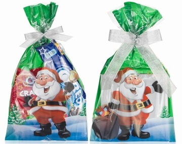 Пакеты полиэтиленовые РОЖДЕСТВЕНСКИЕ сладости 20х35 25 НМК