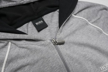 hugo boss bluza Mix&Match Jacket hoodie szara męska M