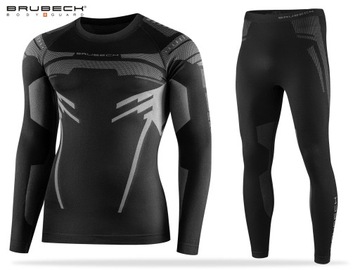Дышащее термоактивное техническое белье для треккинга BRUBECK DRY - L