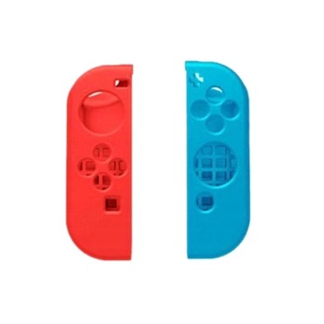 NIEBIESKO CZERWONE ETUI NA JOY-CON NINTENDO SWITCH