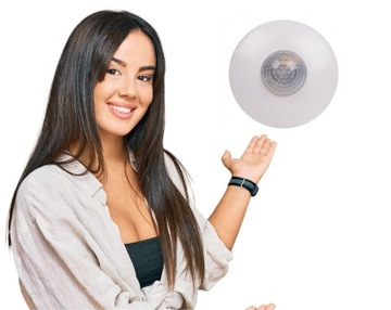 CZUJNIK RUCHU 360 ST SUFITOWY DR-06W F&F