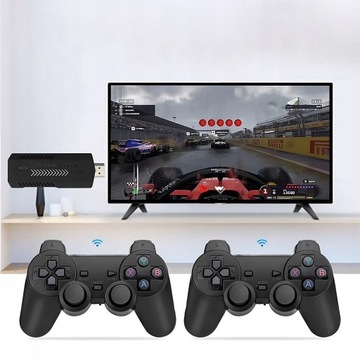 ИГРОВАЯ ТВ-КОНСОЛЬ РЕТРО, 2 ПАНЛОДА, 64 ГБ ИГРОВАЯ КАРТА +30 000 ИГР